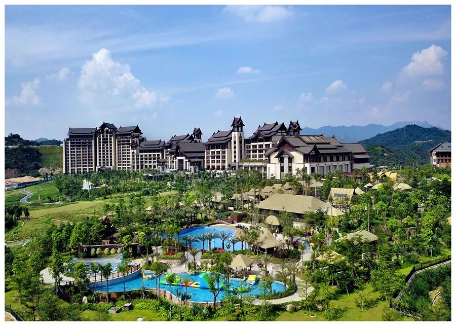 【清远熹乐谷温泉度假酒店】网红悬空泳池,水世界,温泉,无动力乐园等n