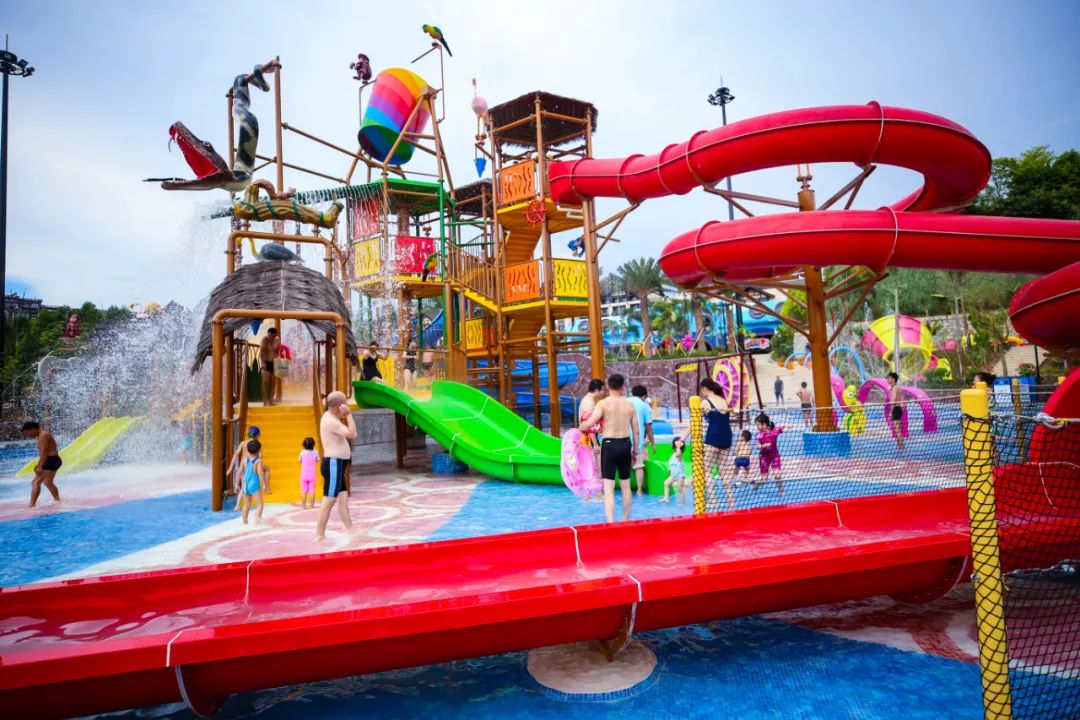 【清远熹乐谷温泉度假酒店】网红悬空泳池,水世界,温泉,无动力乐园等n